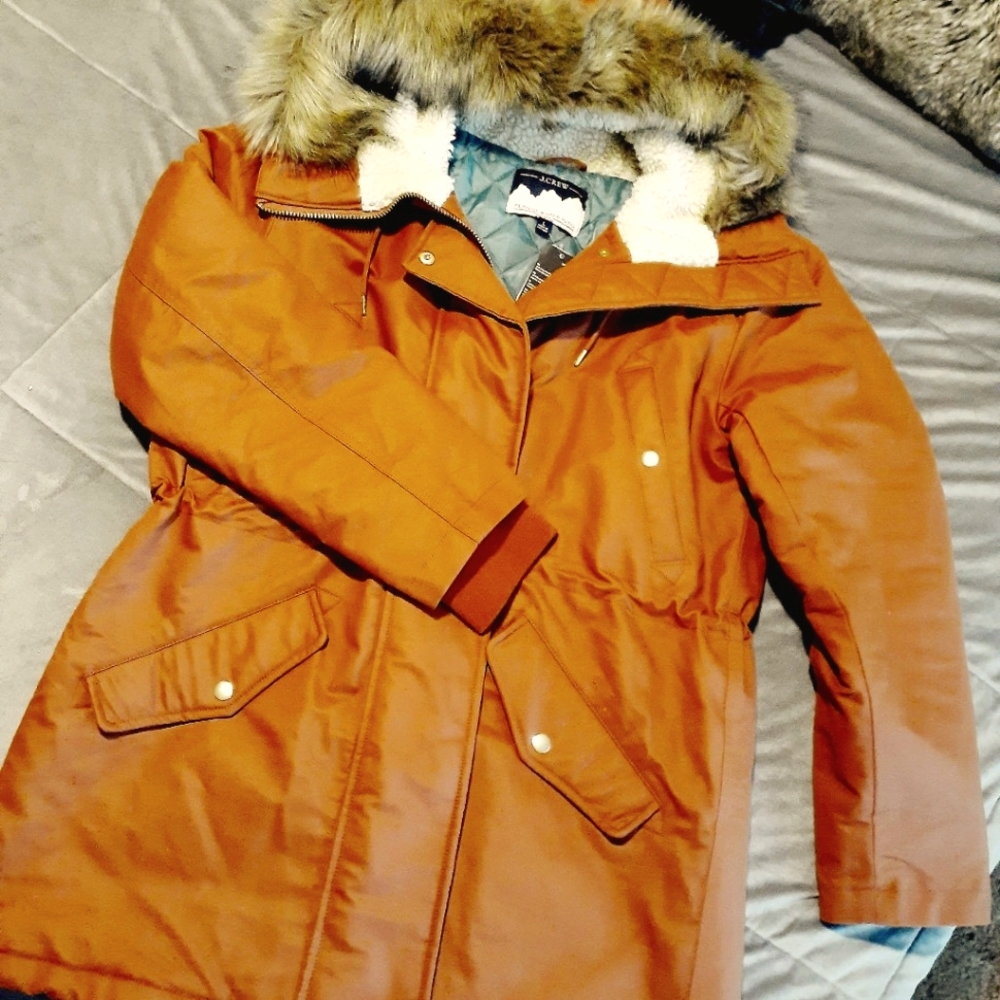J. Crew Perfect Winter Parka Size Large